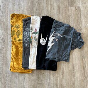 Womens Bundle of 5 Tshirts - 2XL / XXL